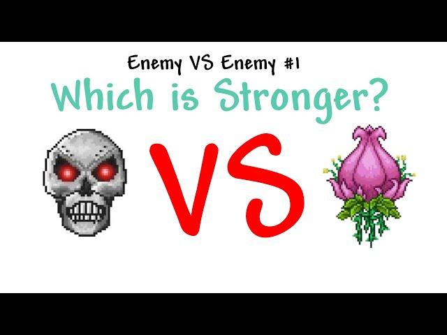 Plantera VS Skeletron Prime - Enemy VS Enemy #7