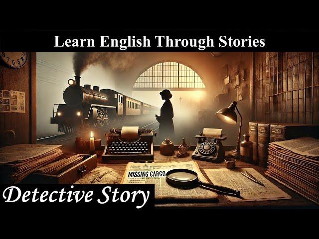 LEARN ENGLISH THROUGH STORIES.An Incident at the Freight Station. #audiobook #detective #english