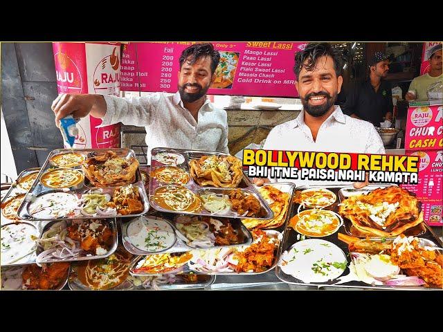 250/- Rs LEGEND Nashta in Delhi  Raju Chur Chur Naan, Amritsari Thali, Dashrat Moth Kachori & more