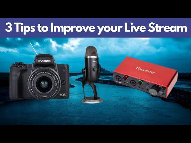 Tips to Improve your Live Stream | Churchdeck