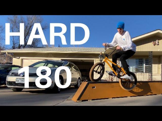 HOW TO FEEBLE HARD 180 (BMX)