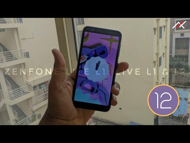 How to Install latest Android 12 GSI on ASUS Zenfone Lite L1, Live L1 and L2