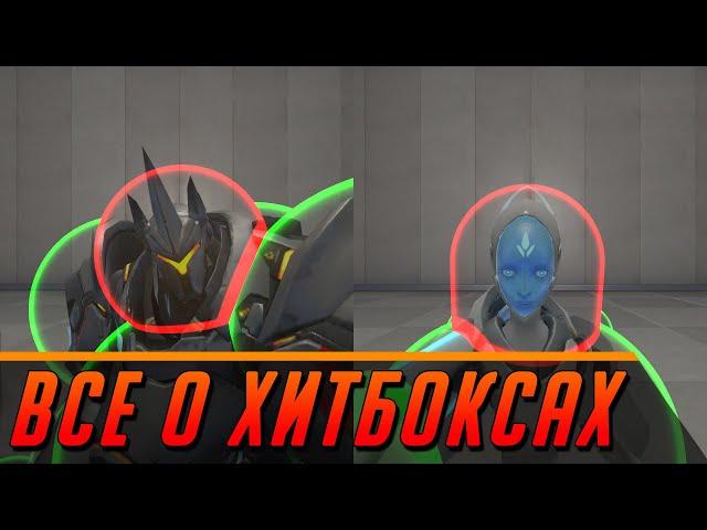 ХИТБОКСЫ КАЖДОГО ПЕРСОНАЖА OVERWATCH | ГАЙД OVERWATCH