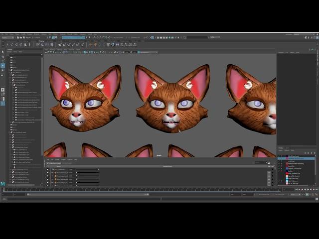 Creating Facial Animations for Kristala PC Game