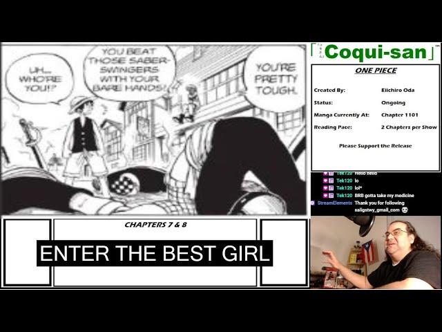 Writer Reads One Piece | Chapters 7 and 8
