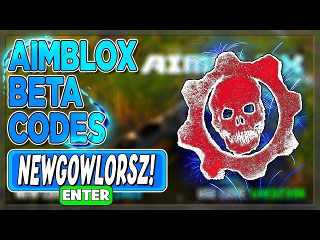 ALL ROBLOX [NEW GUN] Aimblox BETA SECRET *OP* CODES? on 2022