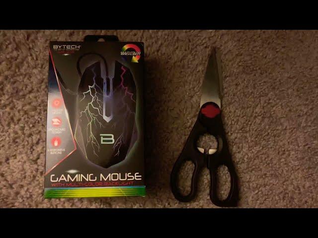 Bytech The Art Of Technology Gaming Mouse!!! UNBOXING! LED lights!