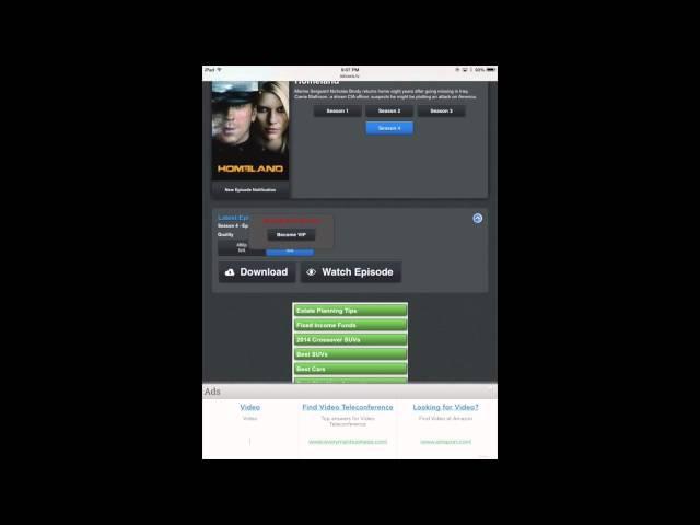 Extra- Watch/Download Tv show free(IPAD/IPHONE/IPOD) Tutorial