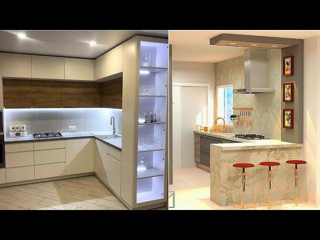 100 Modular Kitchen Design Ideas 2024 Open Kitchen Cabinet Colors Modern Home Interior Design Ideas