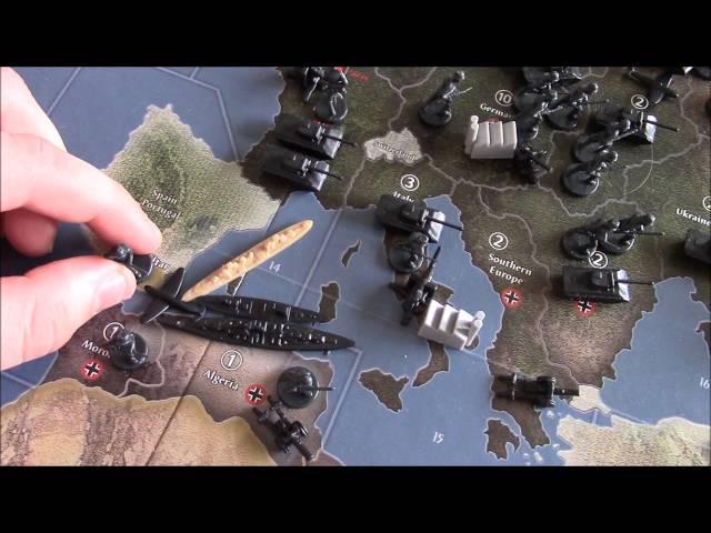 Axis and Allies Spring 1942 Second Edition: Germany Turn One Strategy