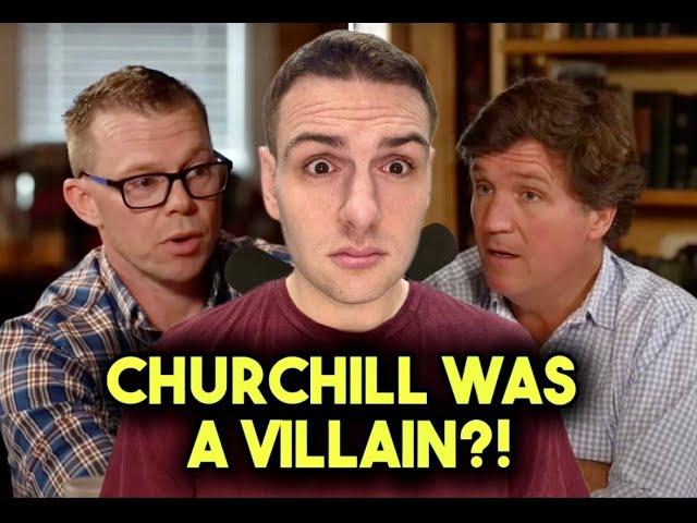 Tucker Carlson interview with Darryl Cooper REACTION | Was Churchill the Villain of WWII?