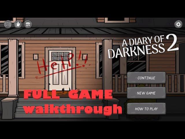 A Diary of Darkness 2 walkthrough FULL.