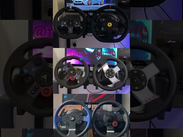 Which team are you in? 🫡 Logitech Logitech G920 / G29 / G27 / GT Thrustmaster T300 / T150
