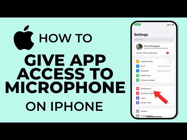 How To Give App Access To Microphone On iPhone | Change App Permission