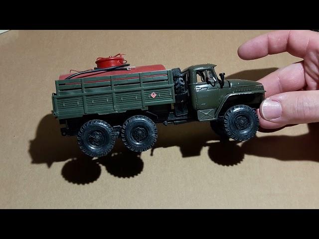 Урал 4320 в маштабе 1:43. елекон.