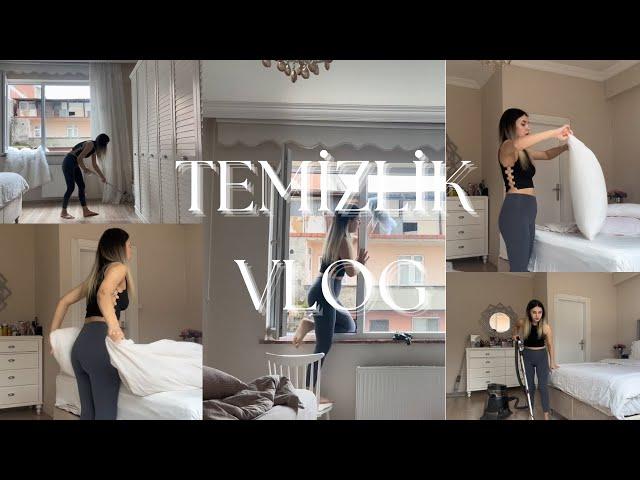 VLOG - TEMİZLİK - YATAK ODASI - DÜZEN - CLEANİNG - SESSİZ VLOG
