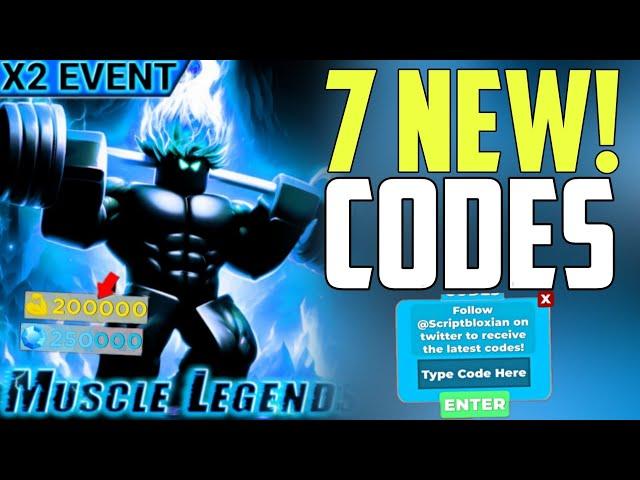 ️NEW!! Codes️ ALL WORKING CODES FOR MUSCLE LEGENDS IN 2024! ROBLOX MUSCLE LEGENDS CODES