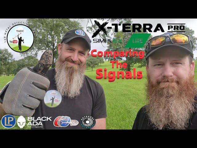 Nokta Simplex LITE Vs Minelab X-Terra Pro | Comparing the signals | Metal detecting UK