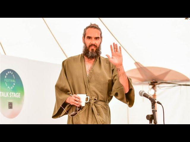 Russell Brand announces Christian baptism