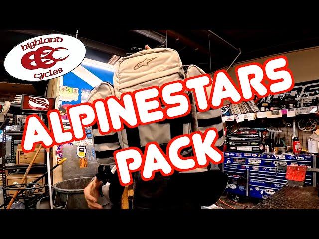 Alpinestars Techdura Tactical Pack | First Look | Highland Cycles