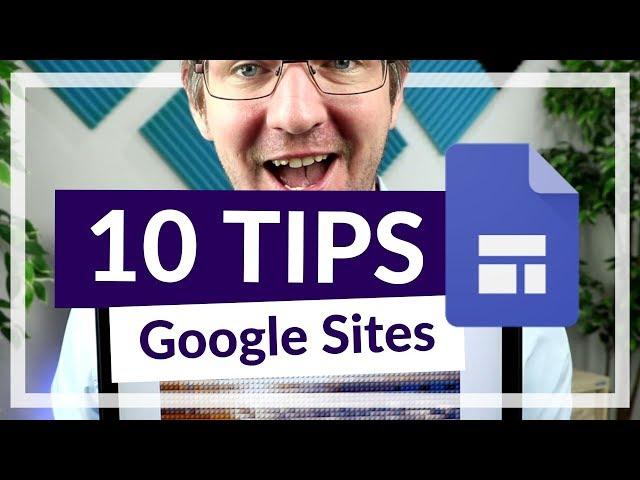 Top 10 Tips for Google Sites for Beginner and Power User