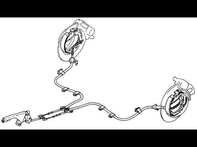 How to replace the cable of the handbrake on Opel Astra