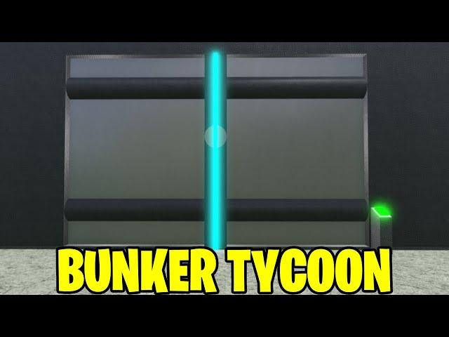 BUILDING MY BUNKER TYCOON ROBLOX