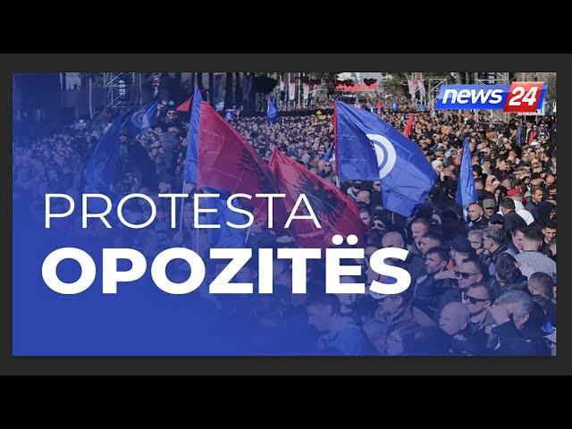 Kaosi 3 orësh në Tiranë/ Nga molotovët te gazi lotsjellës, ç’ndodhi në protestën e mosbindjes civile