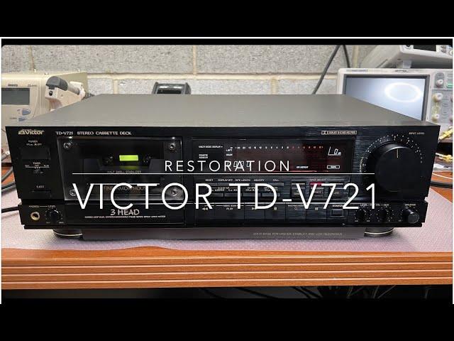 Part 5 - Victor TD-V721 (JVC TD-V1010) Restoration   4K