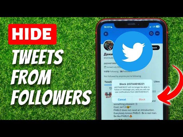 How To Hide Tweets From Followers