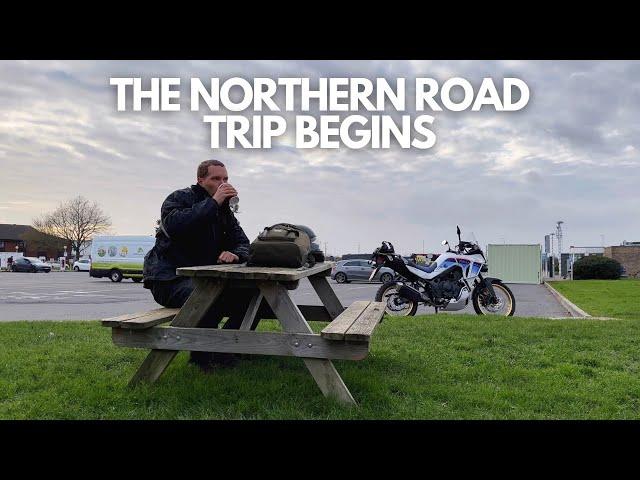 A London to Yorkshire Road Trip |  Solo Motorcycle Trip in January