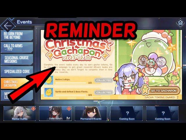 Remember To Do This Event! | Azur Lane