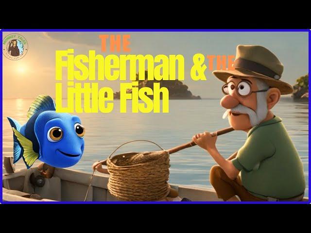 The Fisherman & the Little Fish/Bedtime stories/ Moral & animated in English/@EnglishFairyTales