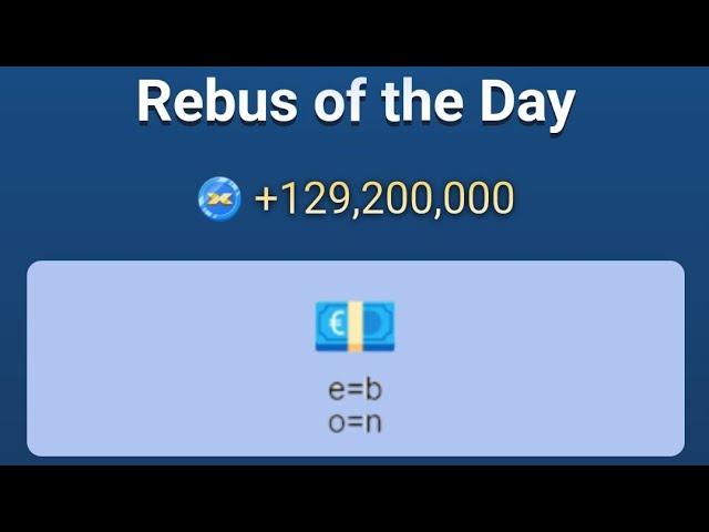 Rebus Of The Day Musk Empire 16 October | X Empire Rebus Of The Day Today | Rebus Of The Day Today