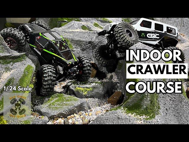 SCX24 Indoor Mini Crawler Course Build Overview