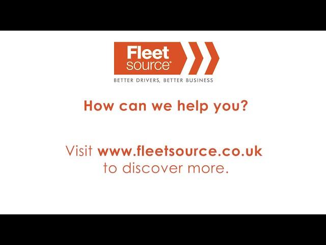 Fleet Source - How can we help you?