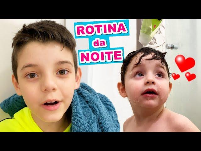 FAMILY NIGHT ROUTINE (100% Real) Piero Start