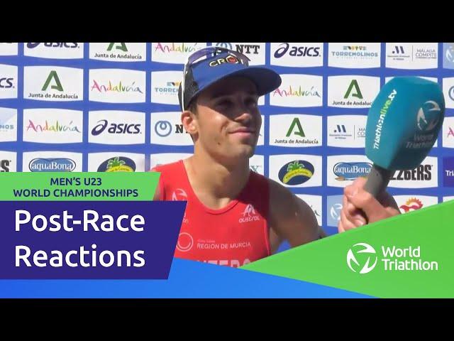 Post-Race Reactions - DAVID CANTERO DEL CAMPO | MEN’S U23 WORLD CHAMPIONSHIPS