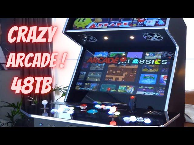 The Worlds Craziest 48tb Ultimate Hyperspin Arcade Machine !!