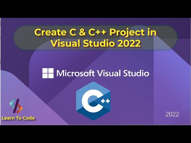 How To Create C And C++ Project In Visual Studio 2022 | Microsoft Visual Studio 2022 | IAmUmair