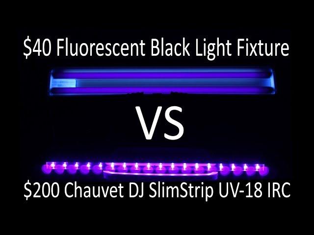 Fluorescent vs. LED - Which one is the better black light?