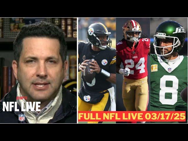 FULL NFL LIVE | Adam Schefter breaks down Russell seeking historic deal, Vikings want Rodgers & more