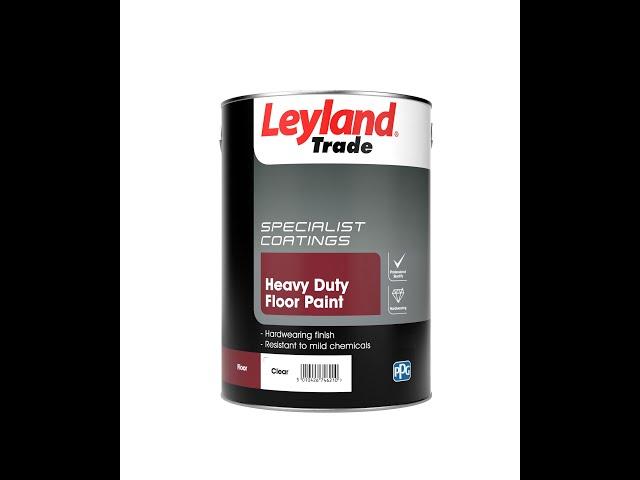 Leyland Trade - Product Focus - Heavy Duty Floor Paint