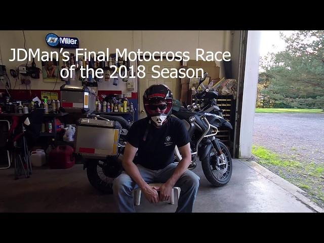 JDMan's Final Motorcross Race of the 2018 Season