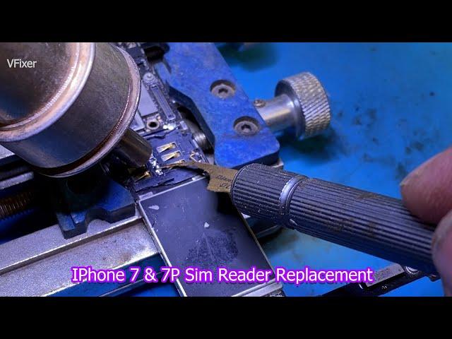 Iphone 7 & 7P Sim Card Slot,Sim Reader Repair Replacement,VFixer