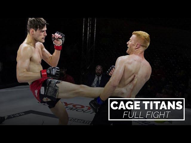 Cage Titans 54 | Brody "American Psycho" McDougal VS Ben "Ginger Ninja" Bratko FULL FIGHT