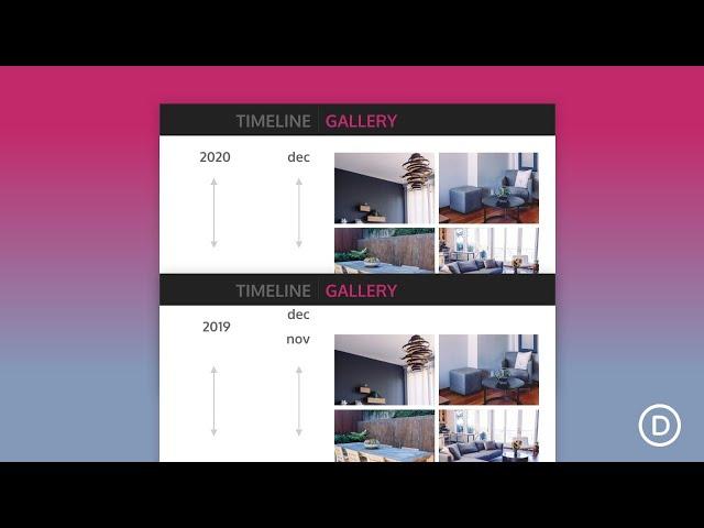 How to Create a Vertical Sticky Timeline Layout in Divi