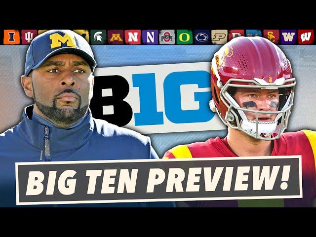 2024 Big Ten Preview: Contender Tiers & Big Storylines