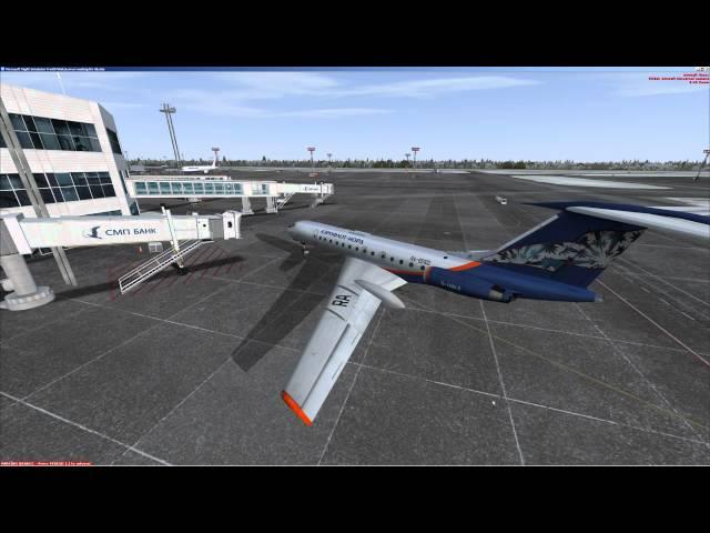 FSX | Tu 134 | Ту 134 А3 | RD-soft Экипаж 2.0 | UUDD - ULLI