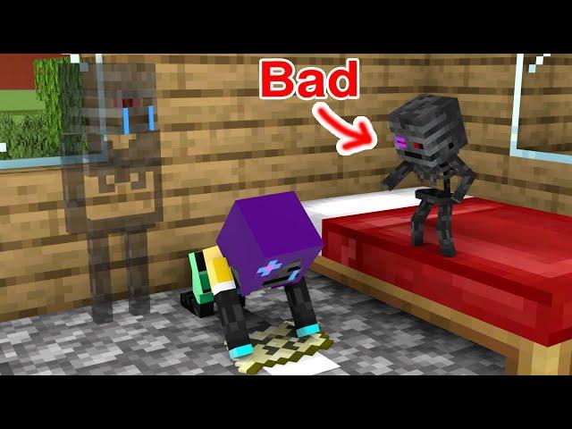 Baby Wither Skeleton, Don't Do That - Sad Story - Minecraft Animation